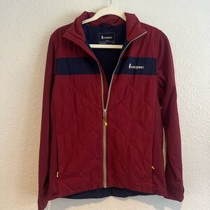 Cotopaxi Men's Burgundy and Navy Jacket